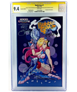 BUBBLEGUN #1 CGC 9.4 SS Signed 4X Heroscon Variant 1:250 Minor Cracks on... - $4,355.24 MXN