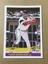2018 Panini Donruss #230 Yoan Moncada 1984 Retro White Sox - £1.17 GBP