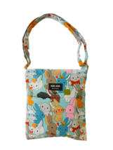 SR38 Rabbit Bunny Cute - shopper shoulder bag tote bag 27 x 26  x 4 cm - $15.99