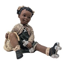 ALL GODS CHILDREN &quot;ZAMIKA&quot; MARTHA HOLCOMBE FIGURINE ONE YR LIMITED EDITION - $16.99