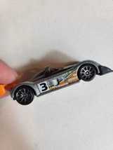 2000s Diecast Toy Car VTG Mattel Hot Wheels Riley &amp; Scott MK III Silver - $9.79