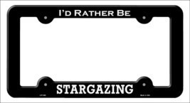 Stargazing Novelty Metal License Plate Frame LPF-080 - £15.14 GBP