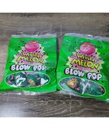 (2) Charms What-A-Melon Blow Pops Watermelon Flavor  3.25 oz NEW-SHIPS N... - $18.69