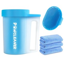 Dog Paw Cleaner with Handle for Medium Dogs, (with 3Pcs and - £13.04 GBP