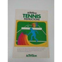 Atari 2600 Tennis Instructions Manual - £2.27 GBP