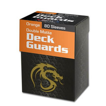 BCW Deck Guards &amp; Protectors Standard (80&#39;s) - Matte Orange - £22.16 GBP