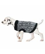 Trendy Apparel Shop Mixed Yarn Knitted Pet Puppy Dog Sweater - Black - L - £19.97 GBP