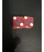 1 Preowned OLDER PAIR OF DICE FROM WHISKEY PETE&#39;S CASINO #300 CASINO Blue - $14.26