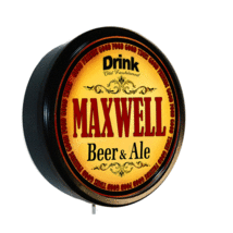 MAXWELL BEER AND ALE CERVEZA LIGHTED WALL SIGN - £46.34 GBP