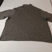 Haggar in Motion Men's 1/4 Zip Long Sleeve Pullover Gray Sweatshirt Size 2X image 11