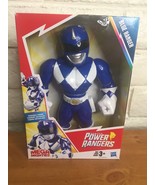 Playskool Saban&#39;s Power Rangers Blue Ranger 10&quot; - Heroes Mega Mighties  ... - £14.18 GBP