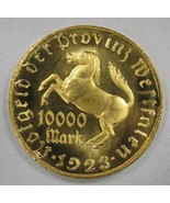 1923 Germany 10,000 Mark Coin AG633 - £112.89 GBP