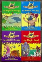 4 Greek Beasts and Heroes books by Lucy Coats The Dolphin&#39;s Message, Magic Head - £6.27 GBP