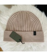 ALL SAINTS Rib Mix Wool Blend Beanie Hat, Blush/Pink, One Size, NWT - $54.70 CAD