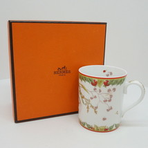 Hermes Le Jardin de Pythagore Mug Cup porcelain dinnerware coffee - £278.42 GBP