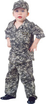 UNDERWRAPS Toddler Boy&#39;s Toddler Army Camo Set - Large, 2-4T Childrens Costume,  - £80.15 GBP