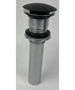 Designer  Matt Black Lavatory Drain Assembly Less Overflow - Very high Q... - $39.59