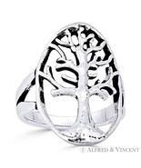 Tree-of-Life / Knowledge Etz Chaim Charm Oxidized Solid 925 Sterling Sil... - $38.42 CAD