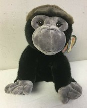 12" Gorilla Monkey Plush Stuffed Floppy Animal Kingdom Butter Soft Collection - $17.30