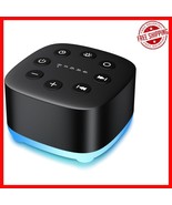 Black Sleep Sound Machine: 30 Soothing Sounds, Night Light &amp; Portable De... - $532.12 MXN