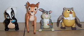 1988 Mcdonalds Disney Bambi complete Set of 4 - $23.92