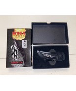 KISS Money Clip / Pocket Folding Knife Limited Edition Black United Cutlery - $1,413.72 MXN