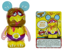 Disney Zooper Chicken Vinylmation ~3&quot; Zooper Heroes Series Designer Figure - £11.71 GBP