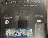 Game of Thrones Westeros Mini Jigsaw Puzzle 350+ Pieces 2016 HBO NEW - $32.22