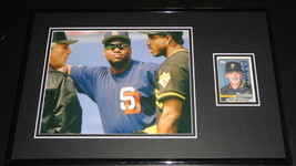 Jim Leyland Signed Framed 11x17 Photo Display w/ Barry Bonds &amp; Tony Gwynn - £55.26 GBP