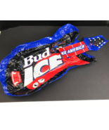 Bud Ice Rocks America 40&quot; Inflatable Guitar Budweiser Advertisement Sign... - £13.36 GBP
