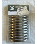 10 Pull Handles Cabinet Kitchen Drawer Pulls Brushed Nickel Door Open Sa... - €17,07 EUR