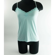 Old Navy Aqua Turquoise Blue Modal Empire Waist Cami Babydoll Top MD - £8.17 GBP