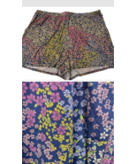 Sleep by Cacique 30/32 Shorts Blue Floral Pretty Soft Knit Lane Bryant P... - $35.69
