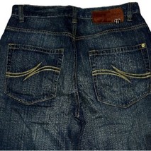 VTG Phat Farm Jeans 32x32 Blue Baggy Wide Leg Y2K Skater Hip-Hop Streetwear  - £35.10 GBP