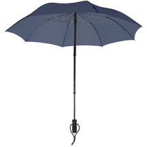 EuroSCHIRM Telescope Handsfree Umbrella (Navy Blue) Trekking Hiking Ligh... - £64.91 GBP