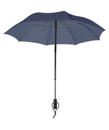 EuroSCHIRM Telescope Handsfree Umbrella (Navy Blue) Trekking Hiking Ligh... - £64.04 GBP