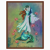 Sale!!! Blooming Couple By Cross Stitching Art Design - £31.64 GBP+