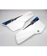 fits Yamaha DT125 White Side Panels Set Stickers Blue Black - $982.97 MXN