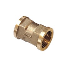 Brass Pipe Fitting Coupling, 1/2 PT Female Thread Straight Rod Adapter - $93.53 MXN