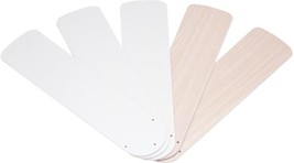 Westinghouse 7741100 42-Inch White/Bleached Oak Replacement Fan Blades,,... - $43.95