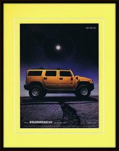 2003 Hummer H2 Framed 11x14 ORIGINAL Vintage Advertisement - $34.64
