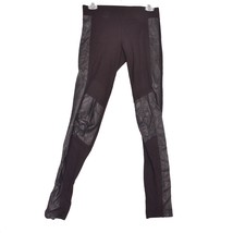 CAbi Leggings Knit Pants Faux Leather Black Women’s Size XS - $11.36
