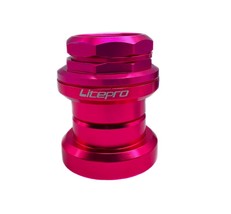 London Craftwork Aluminium Threaded Headset for BROMPTON in PINK - $42.74