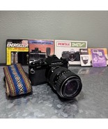 Asahi Pentax MV 1 35mm SLR Film Camera SMC Pentax-M Zoom 1:2.8 ~ 4 40 ~ ... - $199.88