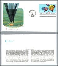 1983 FDC Cover - Double Eagle II Hot Air Military Balloon , Washington D... - £1.97 GBP