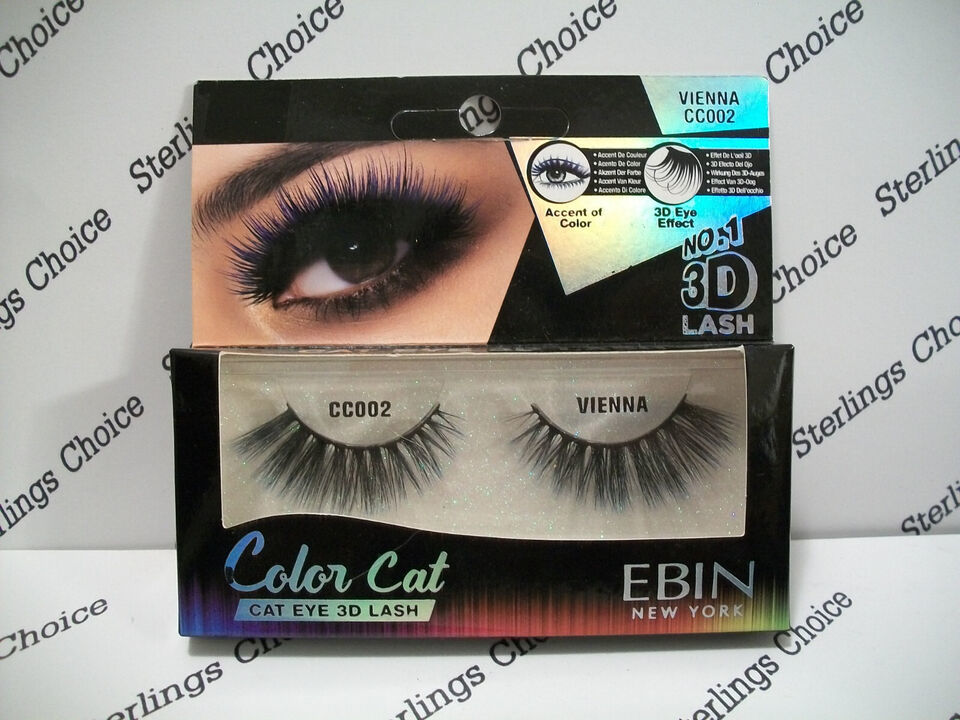 Ebin Color Cat Cat Eye 3D Lash #CC002 Vienna - $7.22