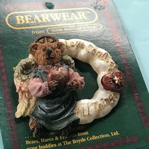 Boyds Bears &amp; Friends Bearwear Love Conquers All Things Angel Teddy Bear Resin - £9.02 GBP
