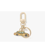 Kate Spade keychain fob dangling taxi - $918.22 MXN