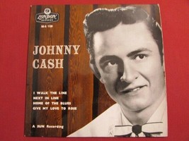 Johnny Cash 1958 Uk 7&quot; 45rpm London Records RE-S 1120 45 4 Trks I Walk The Line - £27.05 GBP