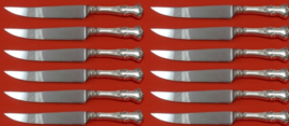 Cambridge by Gorham  Sterling Silver Steak Knife Custom Set 12 pieces 8 ... - $830.61